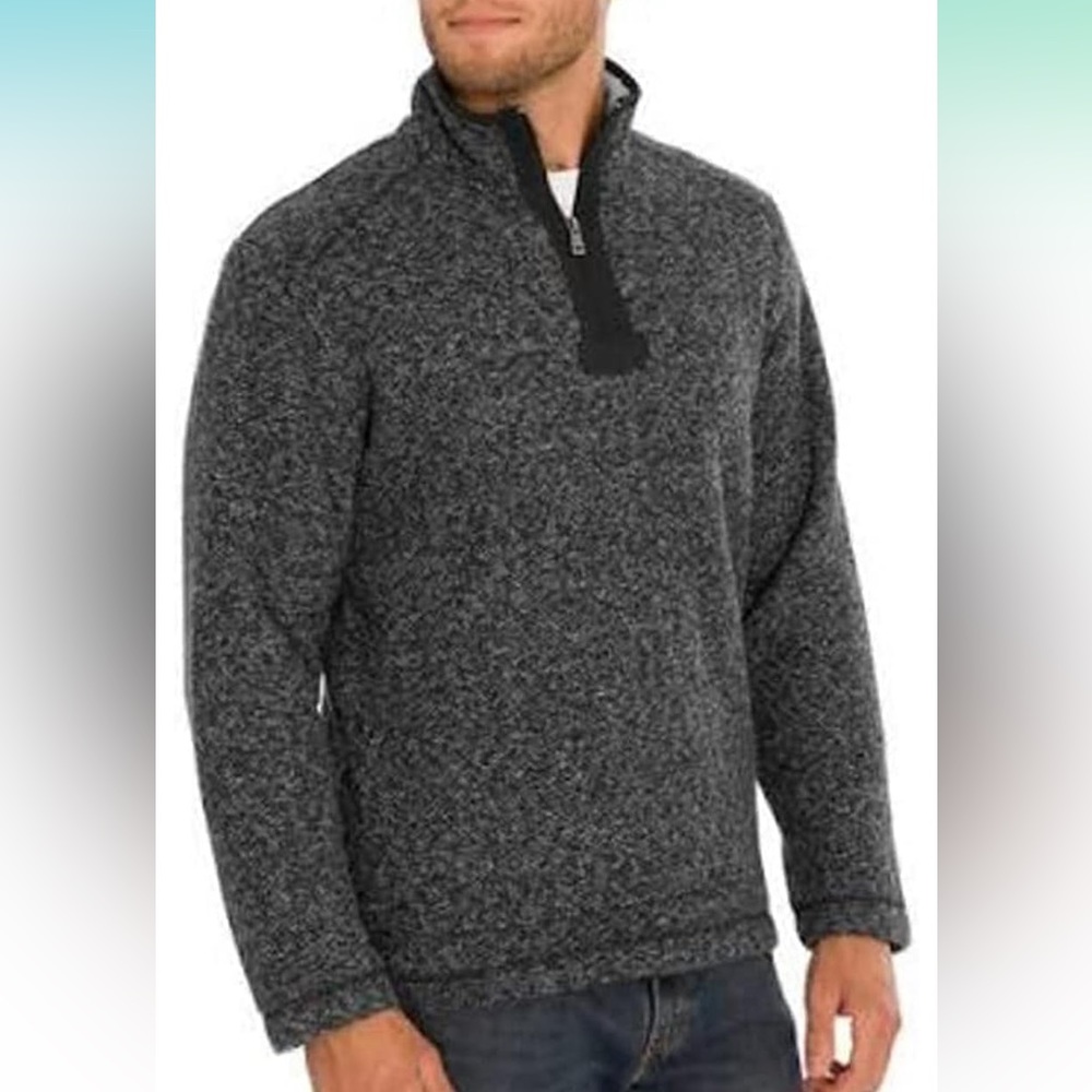 Orvis Men's Brighton Quarter Zip Sweater XL
